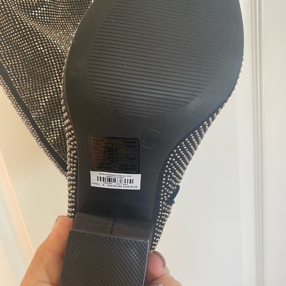 Over the knee sparkle boots. - Picture 4 of 4